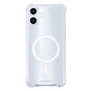 Rixus Anti-Burst Case With MagSafe Compatible For Samsung Galaxy A05 Transparent