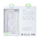 Rixus Anti-Burst Case With MagSafe Compatible For Samsung Galaxy A05 Transparent