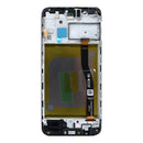 Samsung Galaxy M20 M205F Display And Digitizer With Frame Black Service Pack