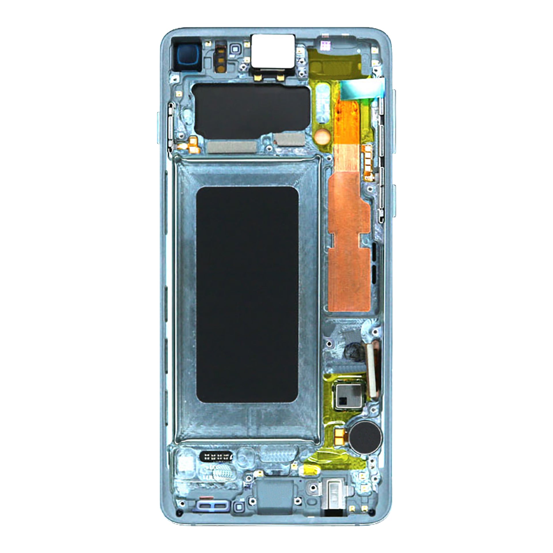 Samsung Galaxy S10 G973F Display And Digitizer With Frame Prism Green Service Pack