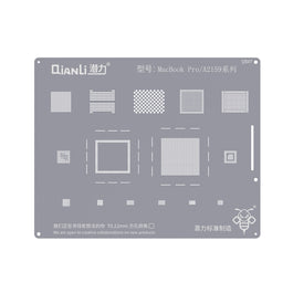 QIANLI Bumblebee Stencil QS97 For Apple MacBook Pro, A2159 Series