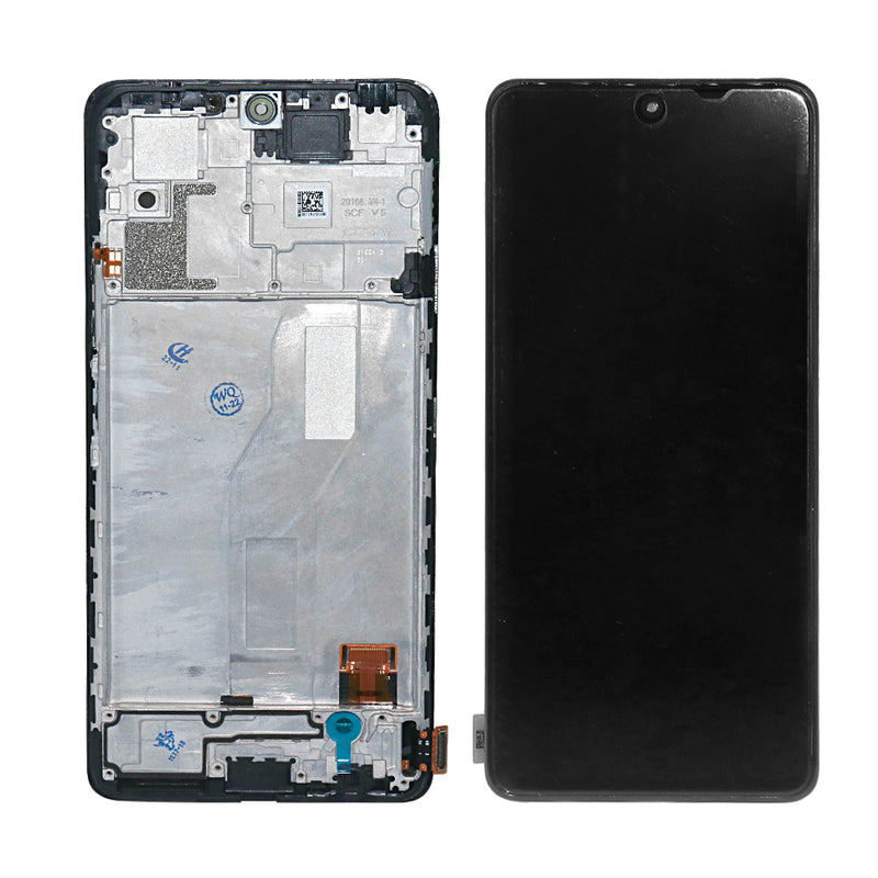 Xiaomi Redmi Note 11 Pro, Redmi Note 11 Pro 5G, Poco X4 Pro 5G Display And Digitizer With Frame Black OEM