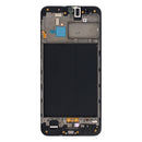 Samsung Galaxy M30 M305F Display And Digitizer With Frame Black Service Pack