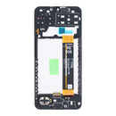 Samsung Galaxy A13 A137F Display And Digitizer With Frame Black Service Pack