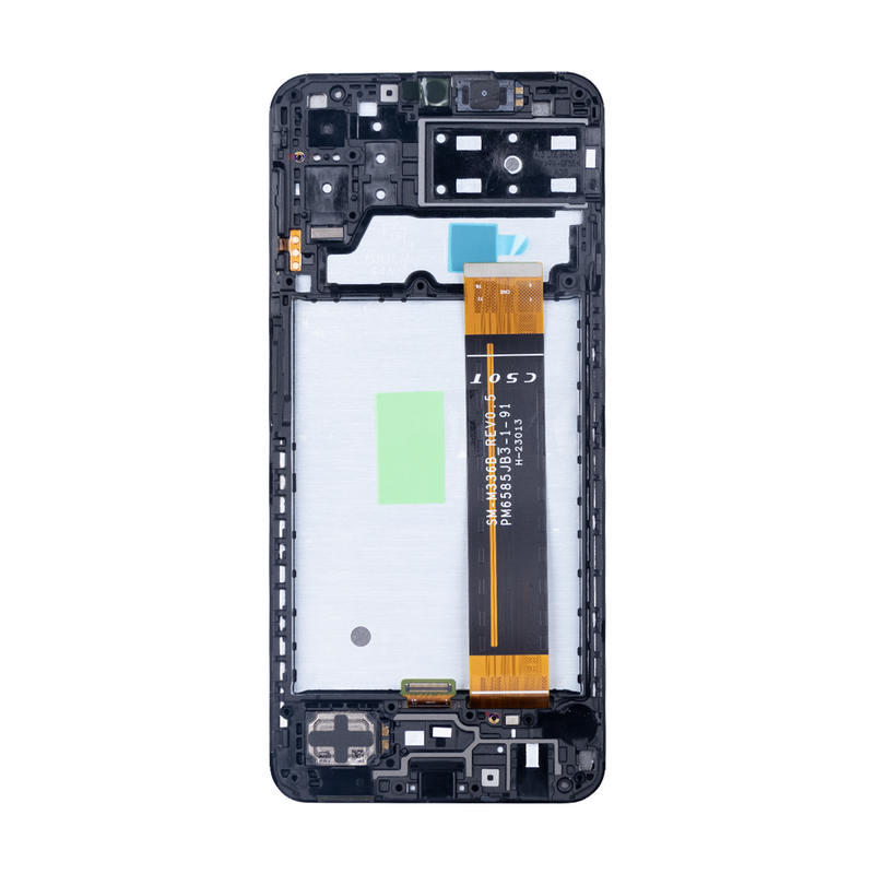 Samsung Galaxy A13 A137F Display And Digitizer With Frame Black Service Pack