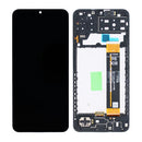 Samsung Galaxy A13 A137F Display And Digitizer With Frame Black Service Pack