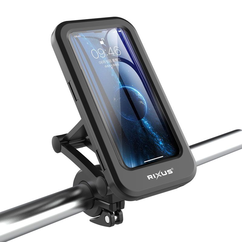 Rixus RXHM52 Waterproof Bike Phone Holder 360° Rotation