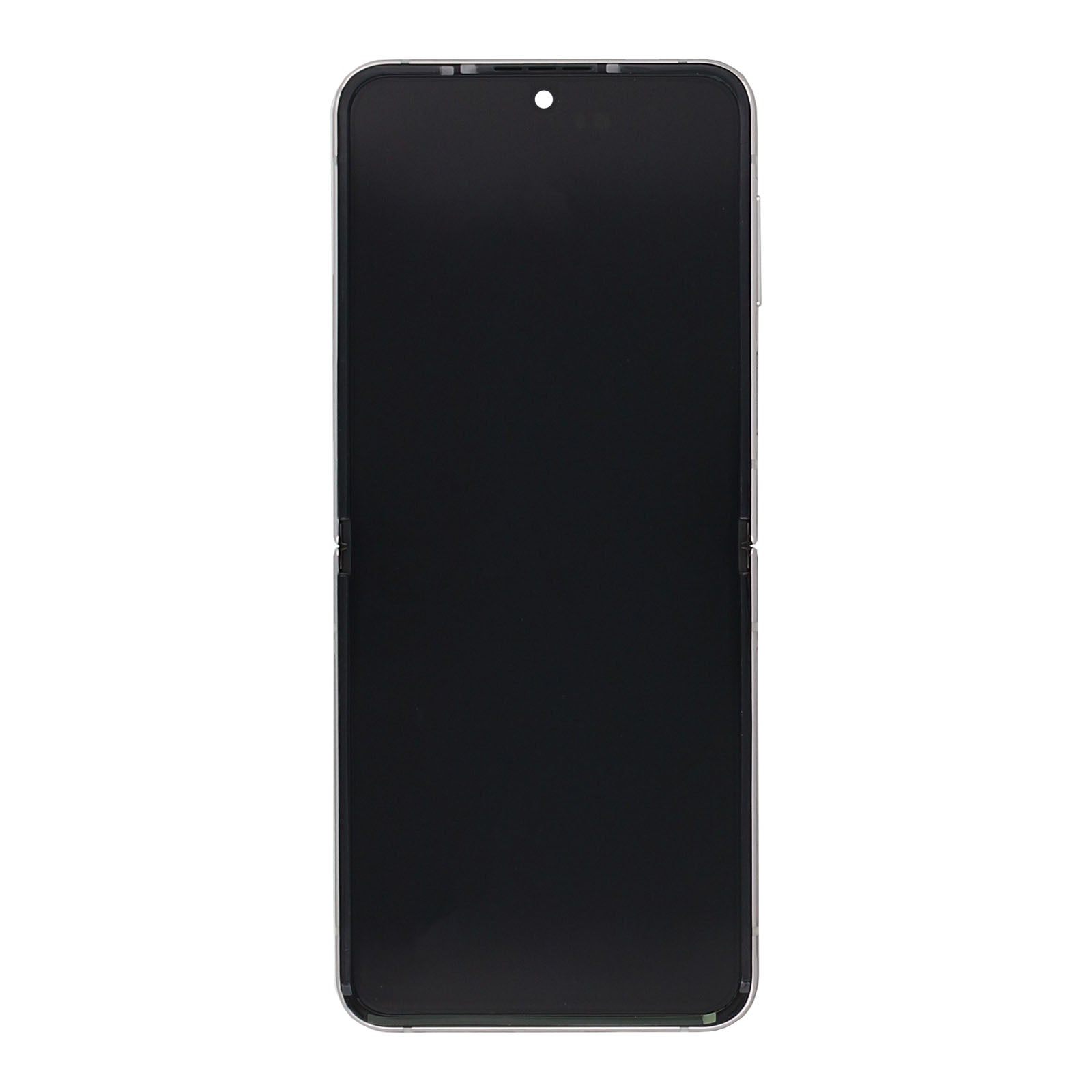 Samsung Galaxy Z Flip4 5G F721B Main Display And Digitizer With Frame White Service Pack