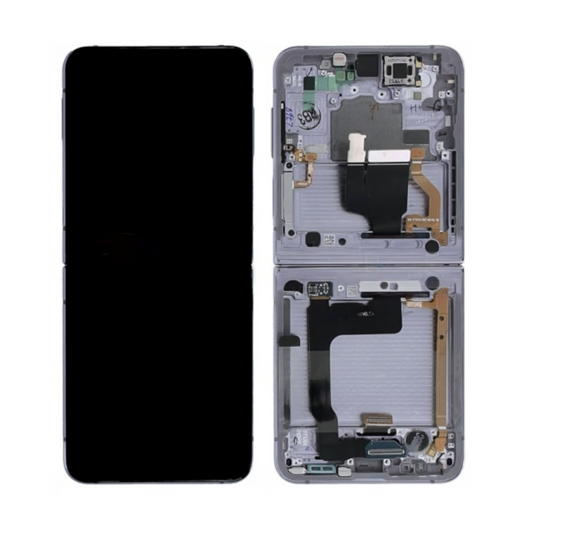 Samsung Galaxy Z Flip4 5G F721B Display And Digitizer Complete White (SP)