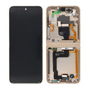 Samsung Galaxy Z Flip4 5G F721B Main Display And Digitizer With Frame Yellow Service Pack