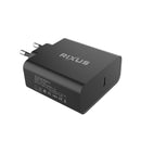 Rixus RXLC24 Universal USB-C Charger Black