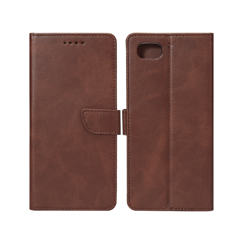 Bookcase For iPhone 7/8 Brown