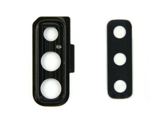 Samsung Galaxy A7 (2018) A750F Camera Lens Cover With Frame Black Original