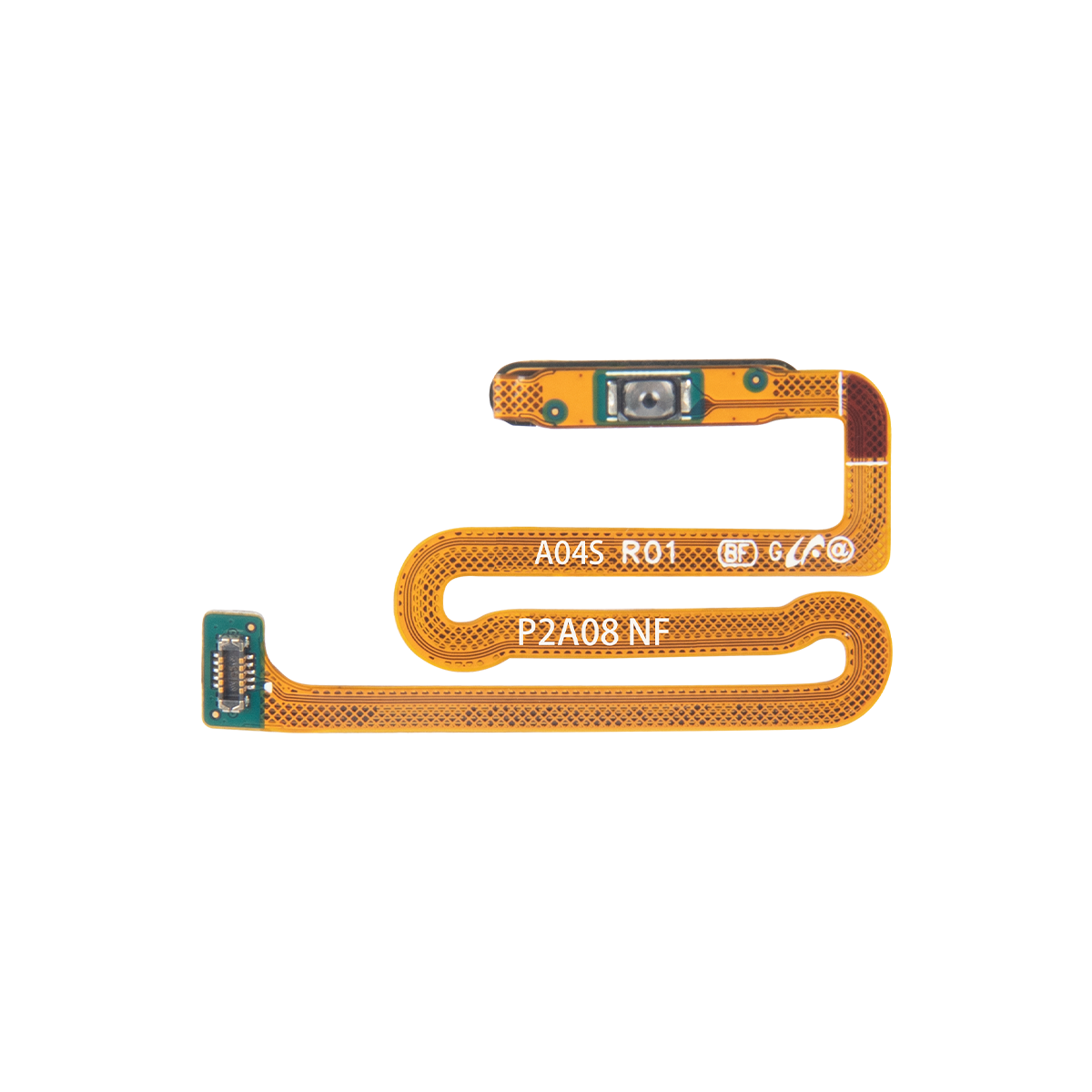 Samsung Galaxy A04s A047F Fingerprint Sensor Flex With Power Button Copper OEM