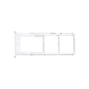 Samsung Galaxy A04s A047F Sim Card Holder White OEM