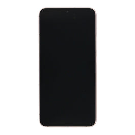 Samsung Galaxy S22 Plus S906B Display And Digitizer With Frame Pink Gold Service Pack