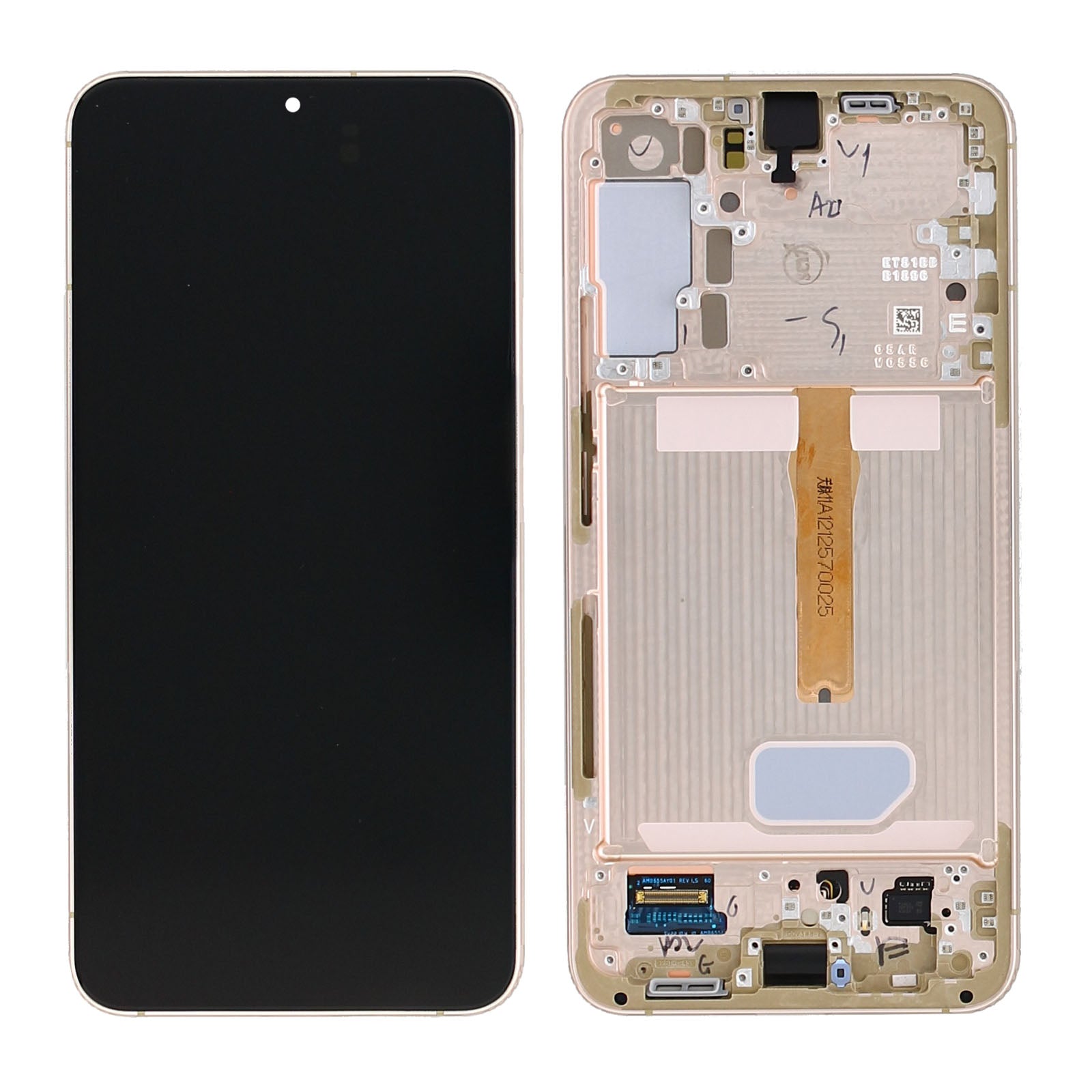 Samsung Galaxy S22 Plus S906B Display And Digitizer With Frame Violet Service Pack
