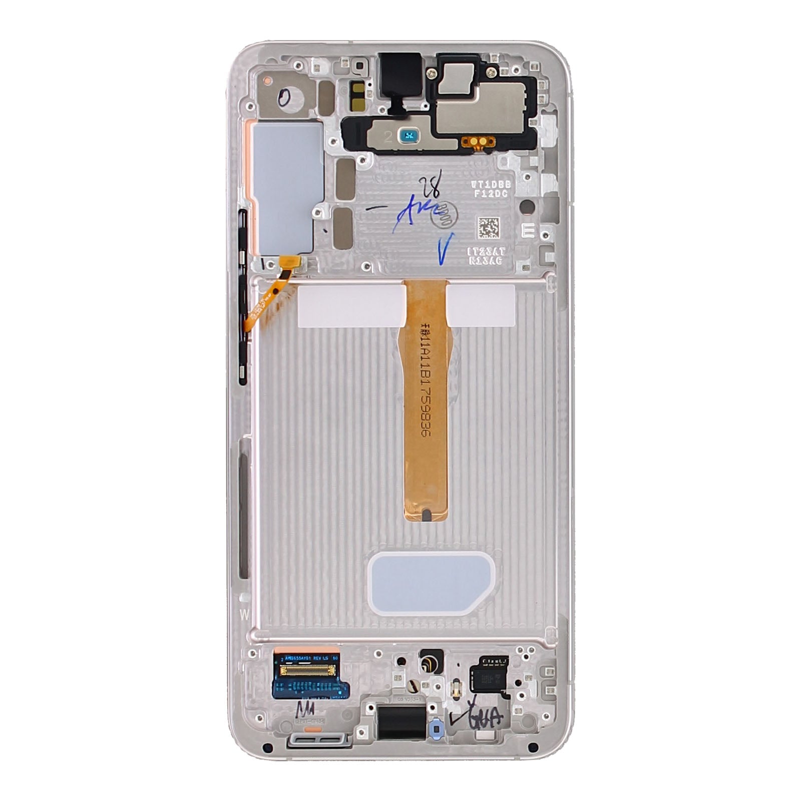 Samsung Galaxy S22 Plus S906B Display And Digitizer With Frame Phantom White,Cream,Sky Blue Service Pack