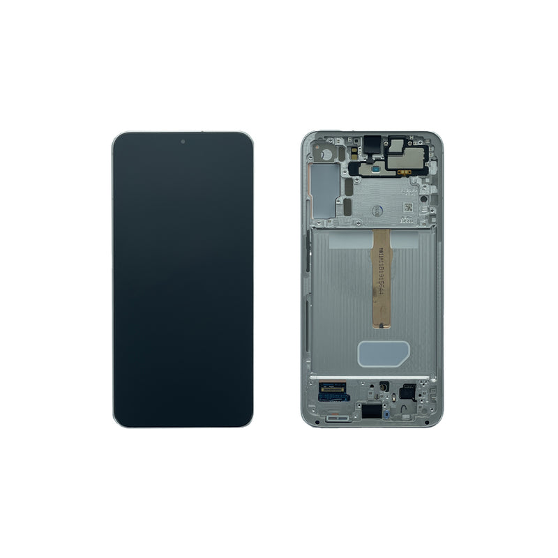 Samsung Galaxy S22 Plus S906B Display And Digitizer With Frame Phantom White,Cream,Sky Blue Service Pack