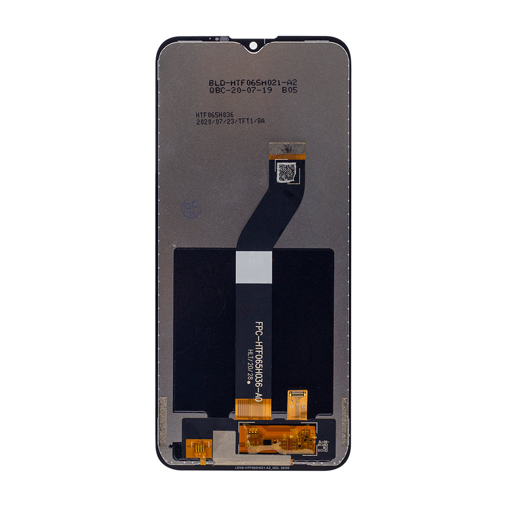 Motorola Moto G8 Power Lite Display And Digitizer Without Frame Black Service Pack