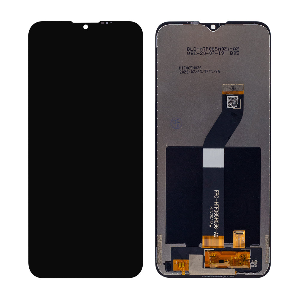 Motorola Moto G8 Power Lite Display And Digitizer Without Frame Black Service Pack