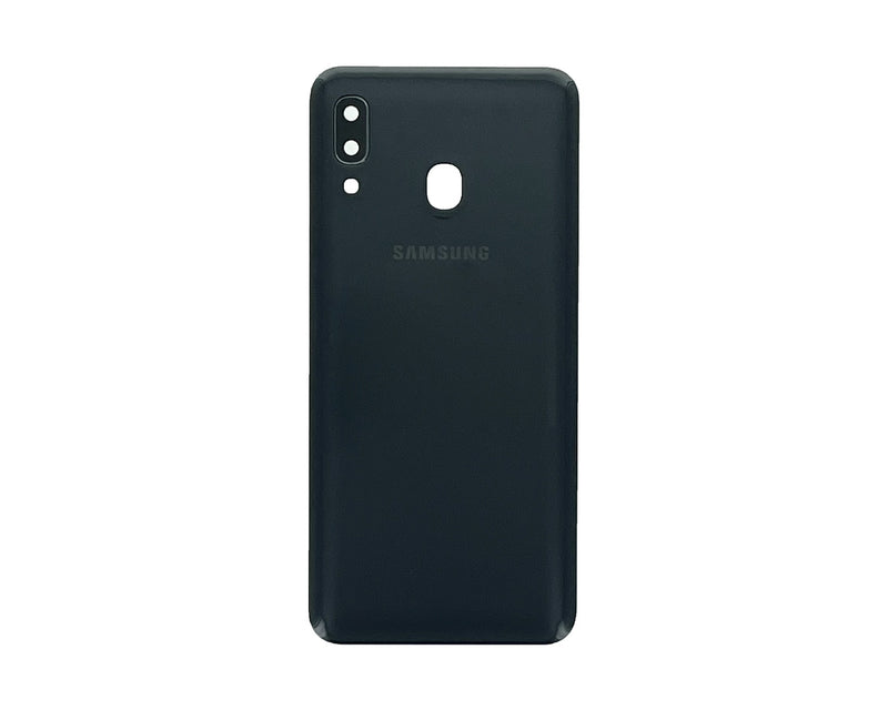 Samsung Galaxy A30 A305F Back Cover Black With Lens (OEM)