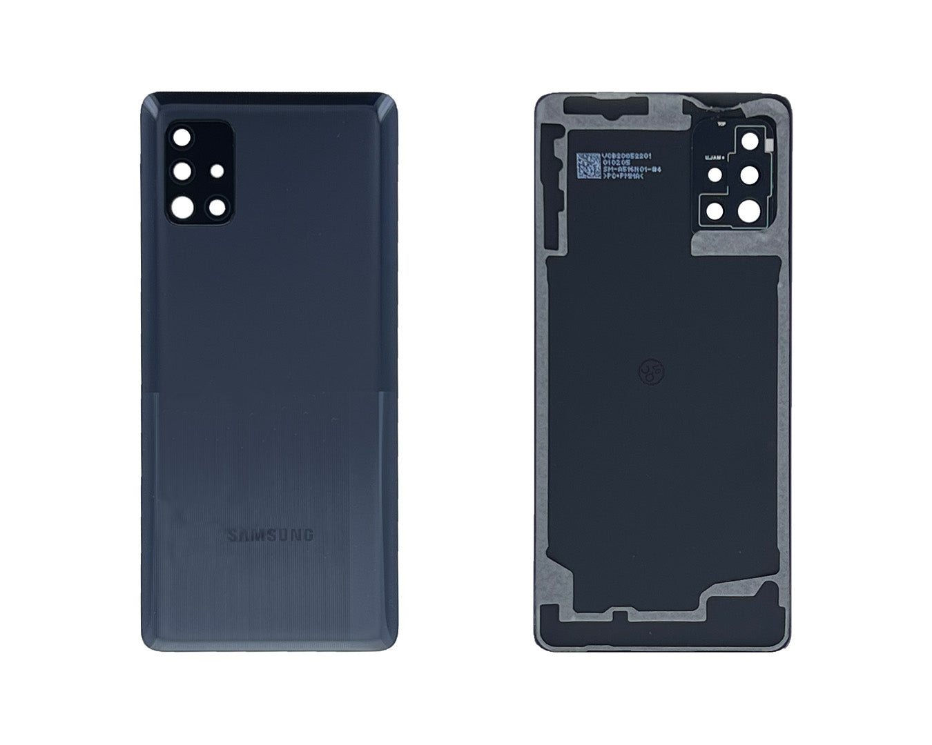 Samsung Galaxy A51 5G A516B Back Cover With Lens Prism Cube Black OEM