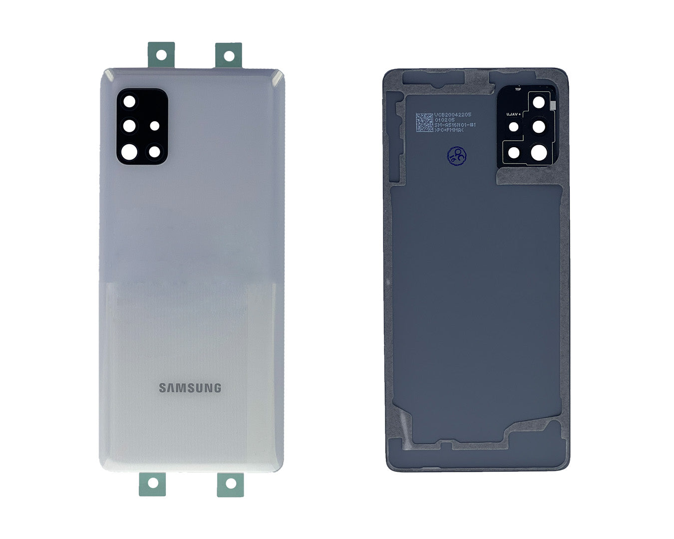 Samsung Galaxy A51 5G A516B Back Cover With Lens Prism Cube White OEM