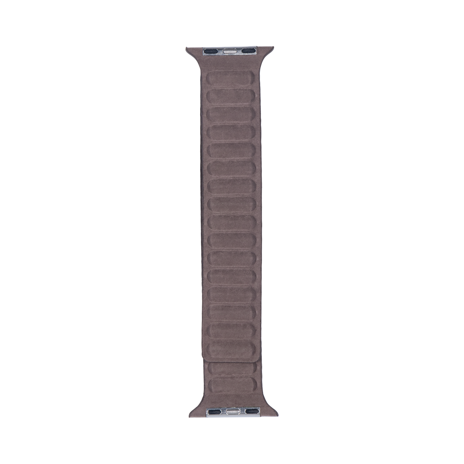 Magnetic Link For Apple Watch 42mm, 44mm, 45mm, 49mm Coffee Brown Retail Box