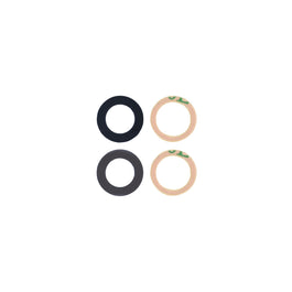 For Apple iPhone 15, iPhone 15 Plus Camera Lens Cover Set Black OEM