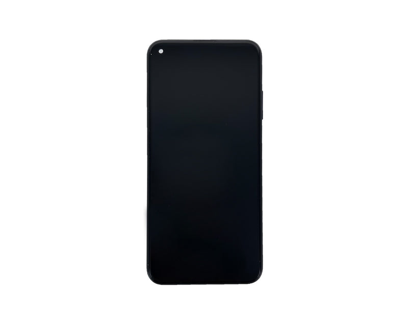 Huawei P40 Lite E Display And Digitizer With Frame Midnight Black