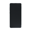 Samsung Galaxy S10 Plus G975F Display And Digitizer With Frame Prism Silver Service Pack