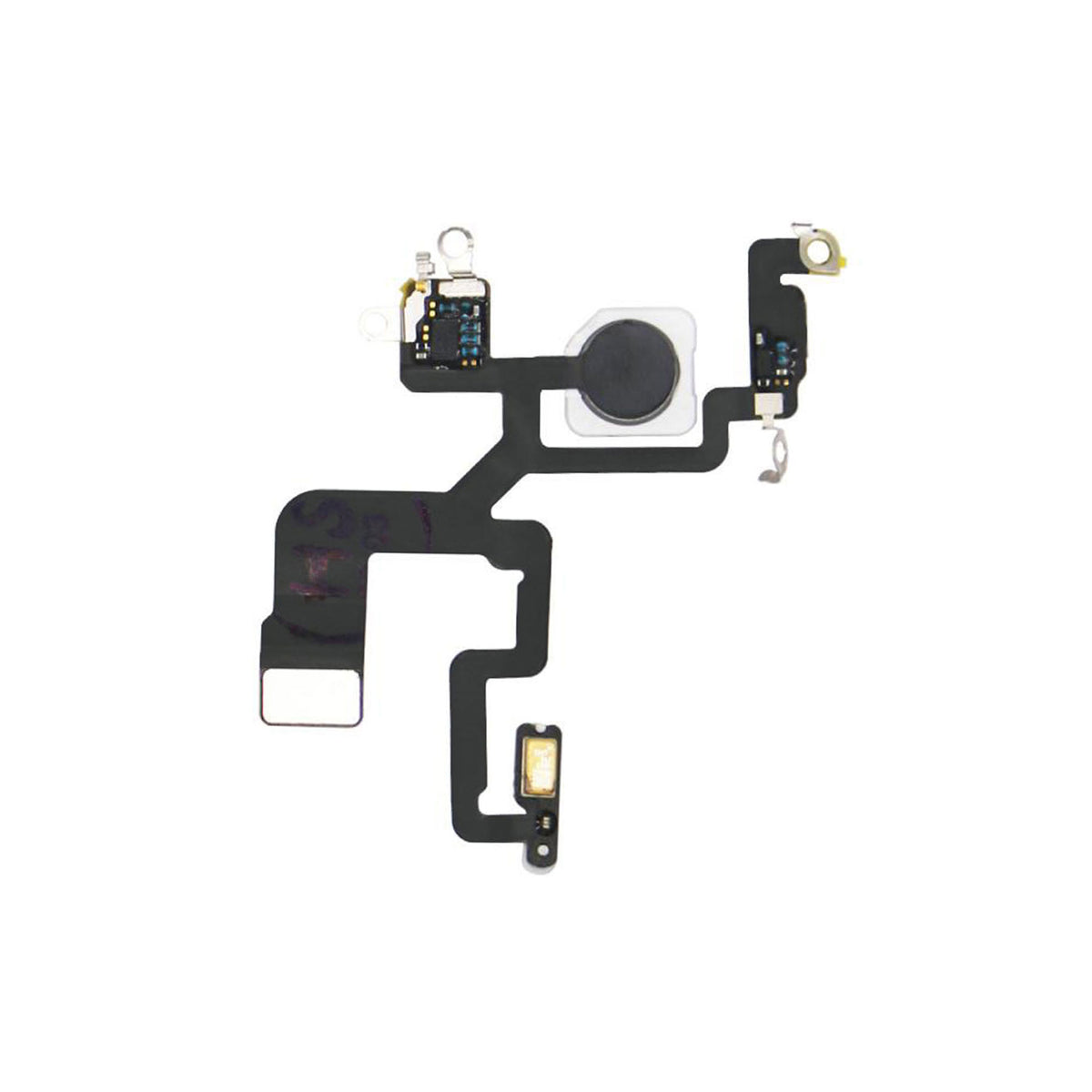 For Apple iPhone 12 Pro Max Flashlight And Microphone Flex Pulled