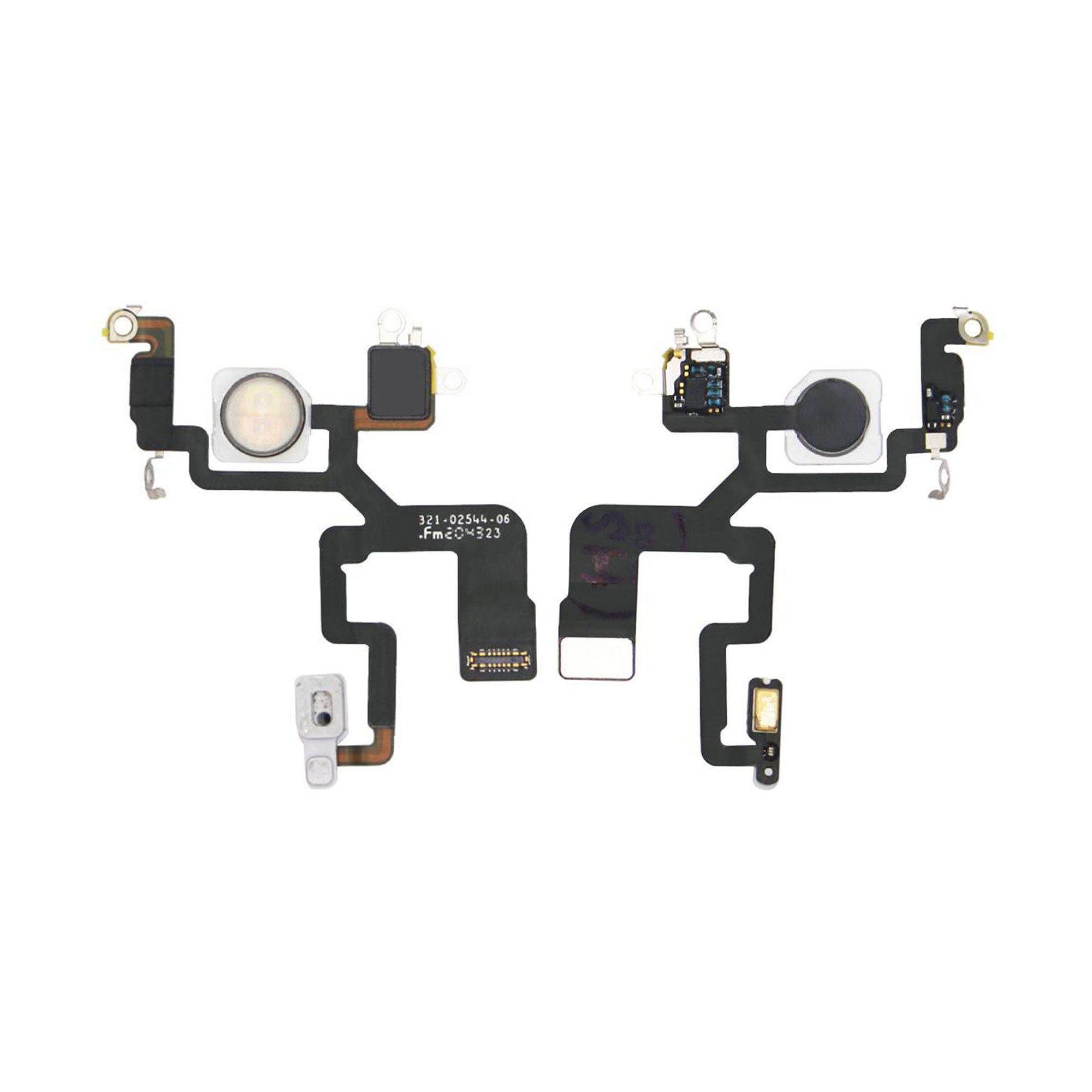 For Apple iPhone 12 Pro Max Flashlight And Microphone Flex Pulled