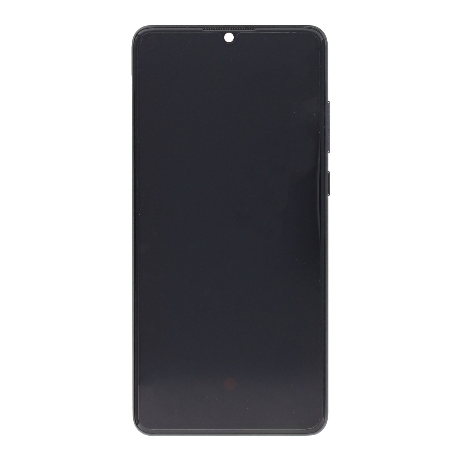 Huawei P30 New Version Display And Digitizer With Frame Black Service Pack