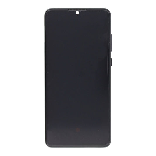 Huawei P30 New Version Display And Digitizer With Frame Black Service Pack