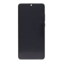 Huawei P30 New Version Display And Digitizer With Frame Black Service Pack