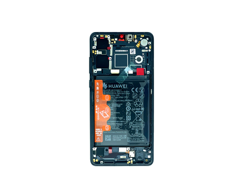 Huawei P30 (ELE-L29, ELE-L09) New Version Display And Digitizer Complete Black