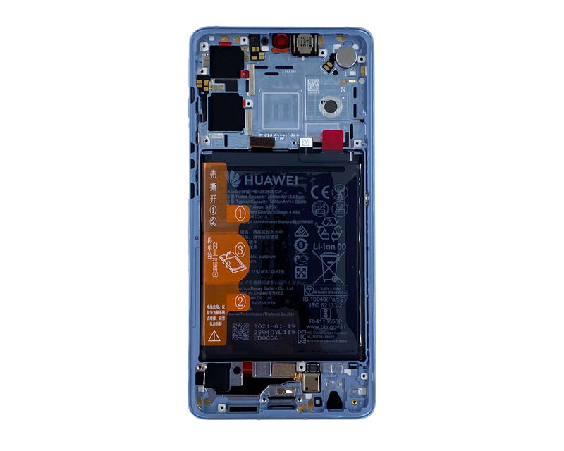 Huawei P30 (ELE-L29, ELE-L09) New Version Display And Digitizer Complete Breathing Crystal