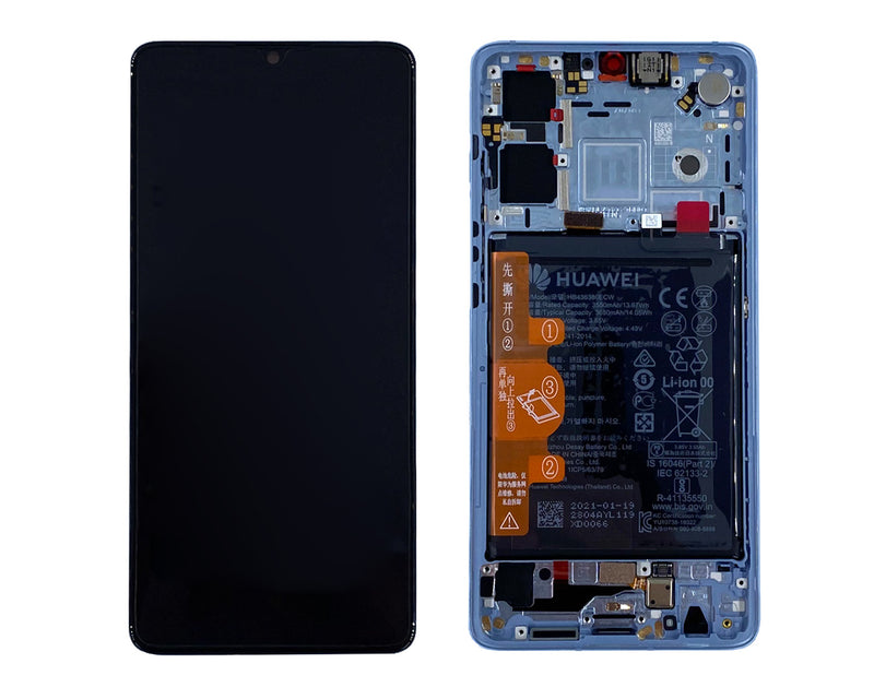 Huawei P30 (ELE-L29, ELE-L09) New Version Display And Digitizer Complete Breathing Crystal