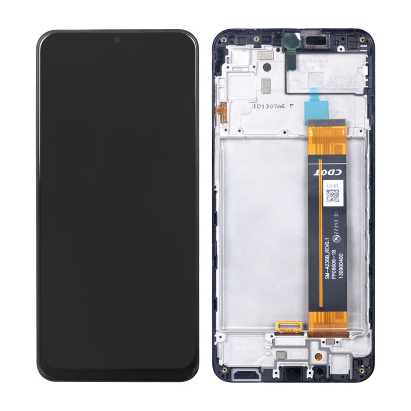 Samsung Galaxy A23 5G A236B Display And Digitizer With Frame Black OEM