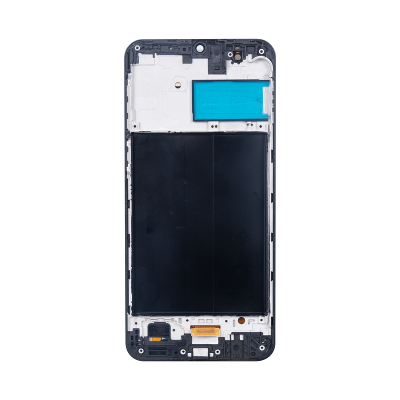 Samsung Galaxy M21 M215F Display And Digitizer With Frame Black Soft-OLED