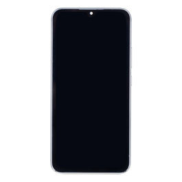 Samsung Galaxy A34 5G A346B Display And Digitizer With Frame Silver Soft-OLED
