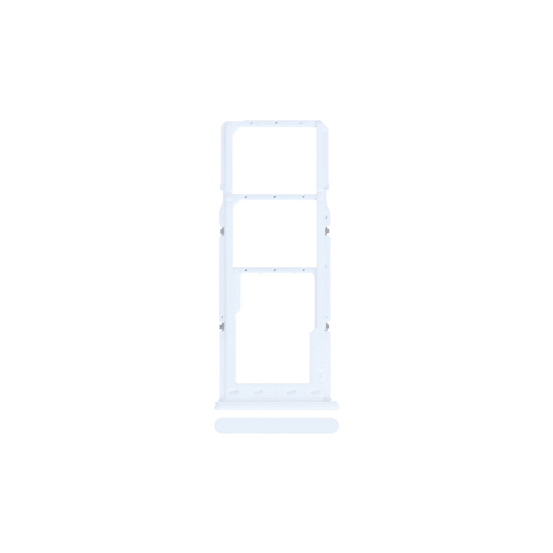 Samsung Galaxy A12 A125F Sim Card Holder White OEM