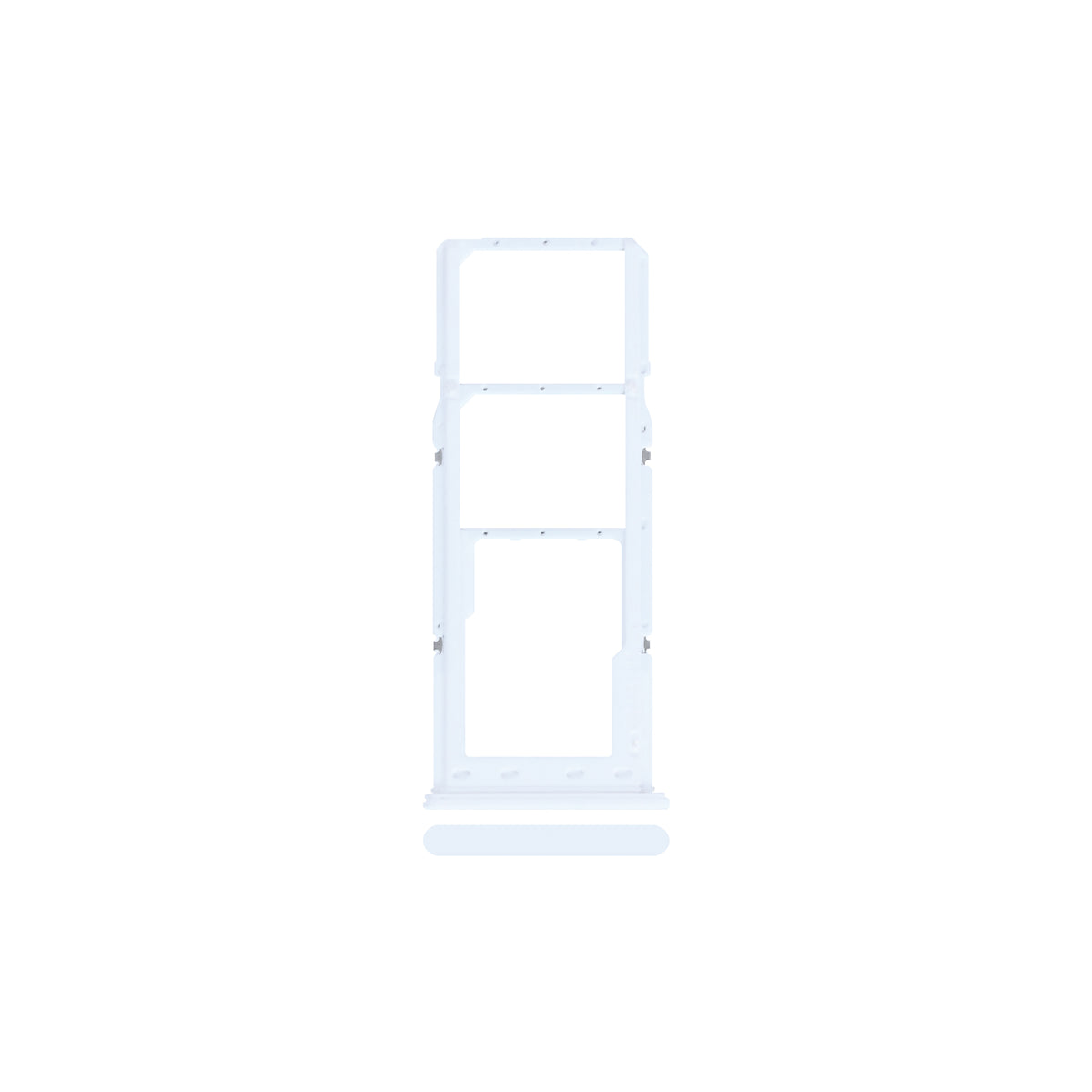 Samsung Galaxy A12 A125F Sim Card Holder White OEM
