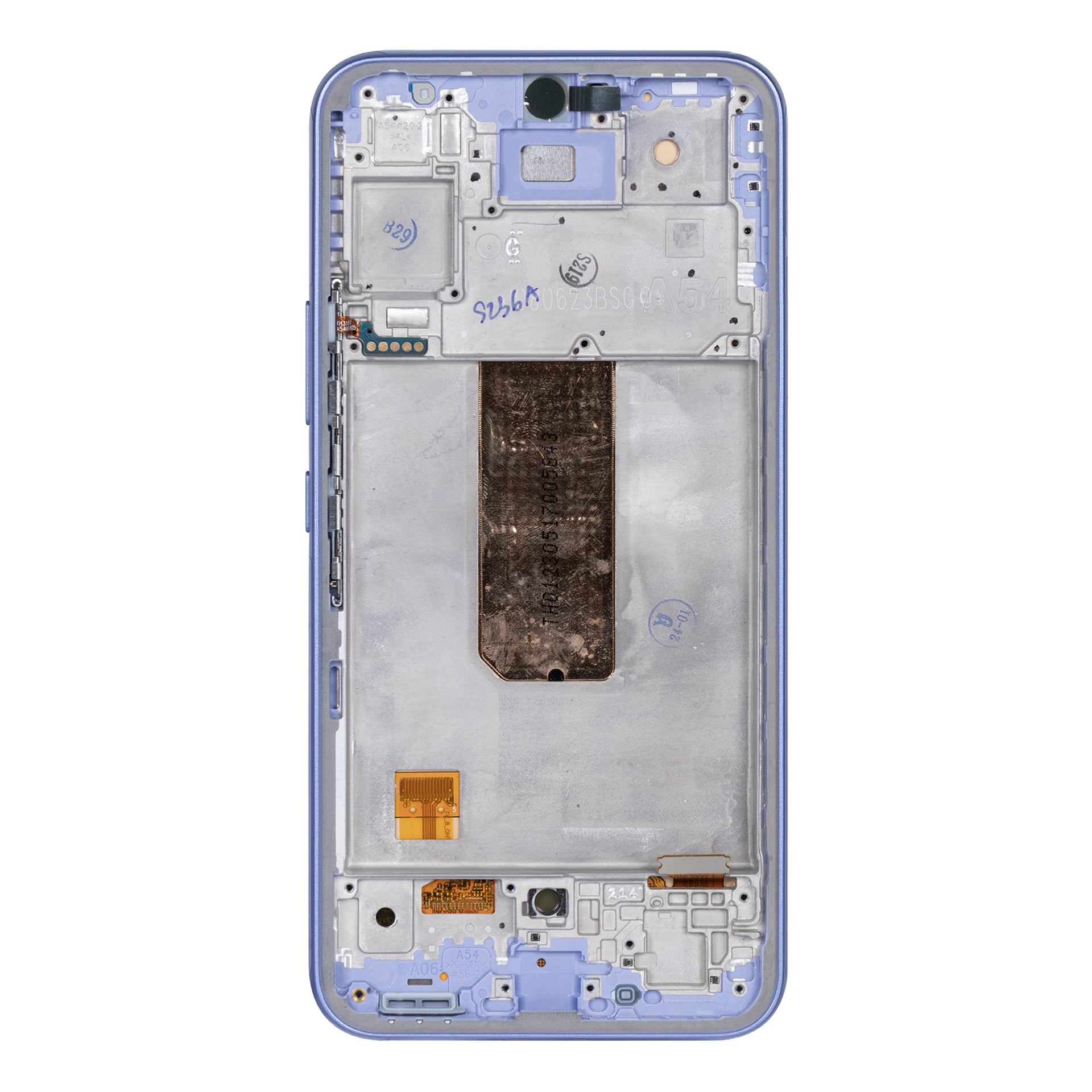 Samsung Galaxy A54 5G A546B Display And Digitizer With Frame Violet Soft-OLED
