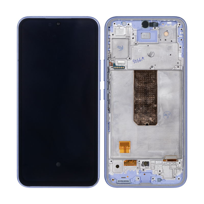 Samsung Galaxy A54 5G A546B Display And Digitizer With Frame Violet Soft-OLED