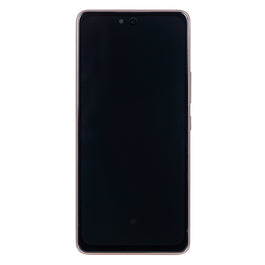 Samsung Galaxy A53 5G A536B Display And Digitizer With Frame Peach Soft-OLED