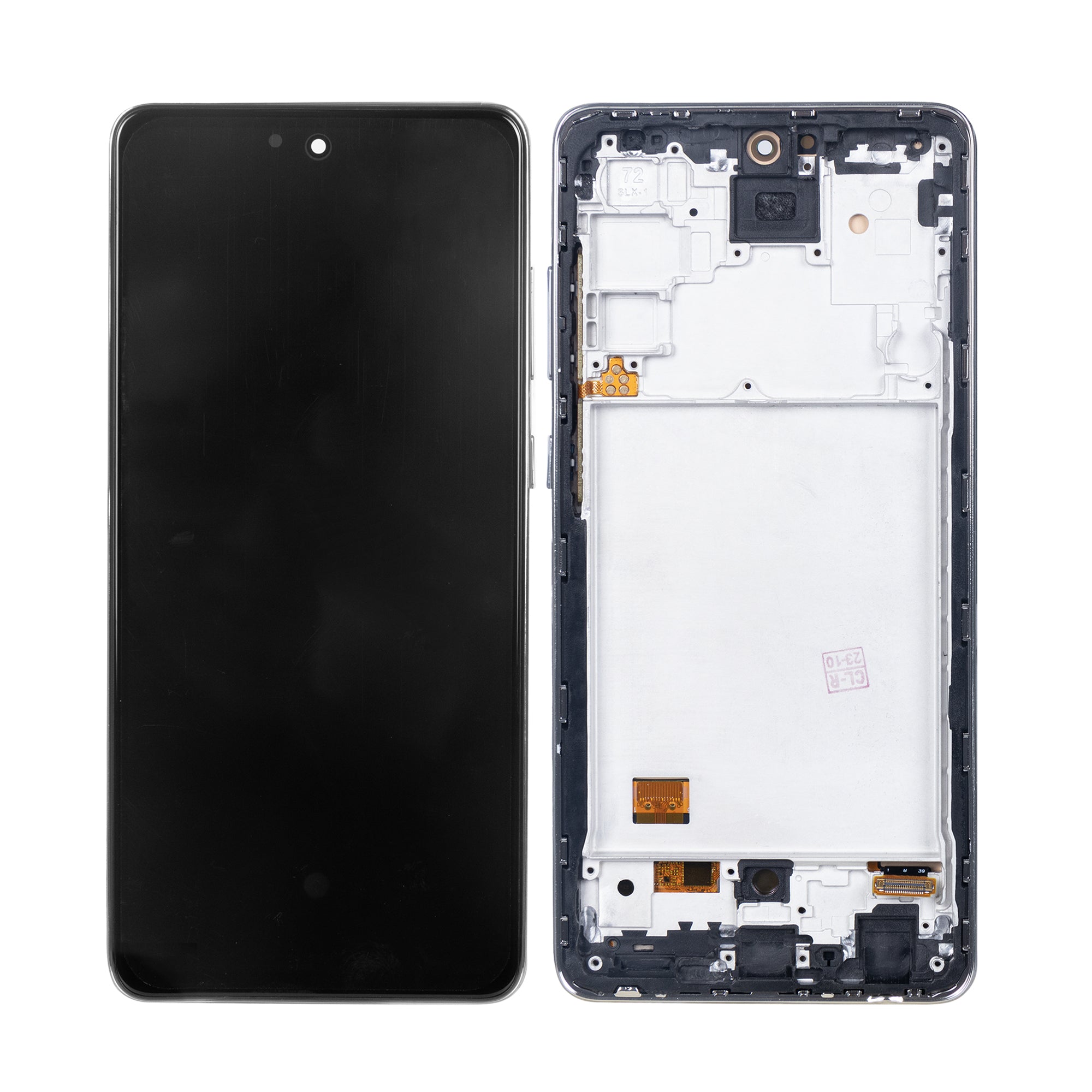 Samsung Galaxy A72 A725F Display And Digitizer With Frame Awesome White Soft-OLED
