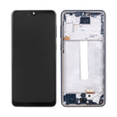 Samsung Galaxy A33 5G A336B Display And Digitizer With Frame Black Soft-OLED